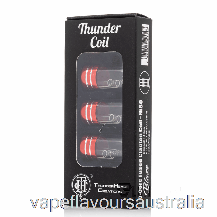 Vape Flavours Australia Thunderhead Creations Prebuilt Thunder Coils 3-Core Fused Clapton Coils